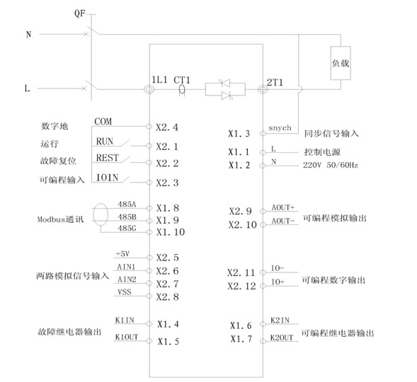 電力調(diào)整（功率控制器）應(yīng)用于恒阻負(fù)載（泛指冷熱阻抗變化小的負(fù)載）(圖1)